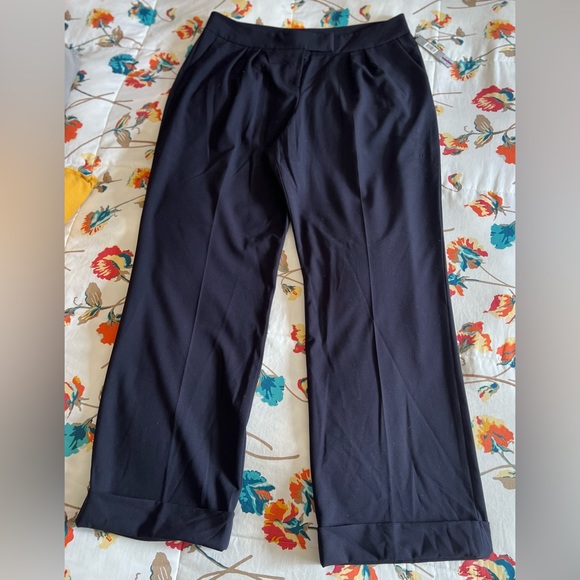 NWT TAHARI ASL Navy Blue Dress Pants - Picture 3 of 11